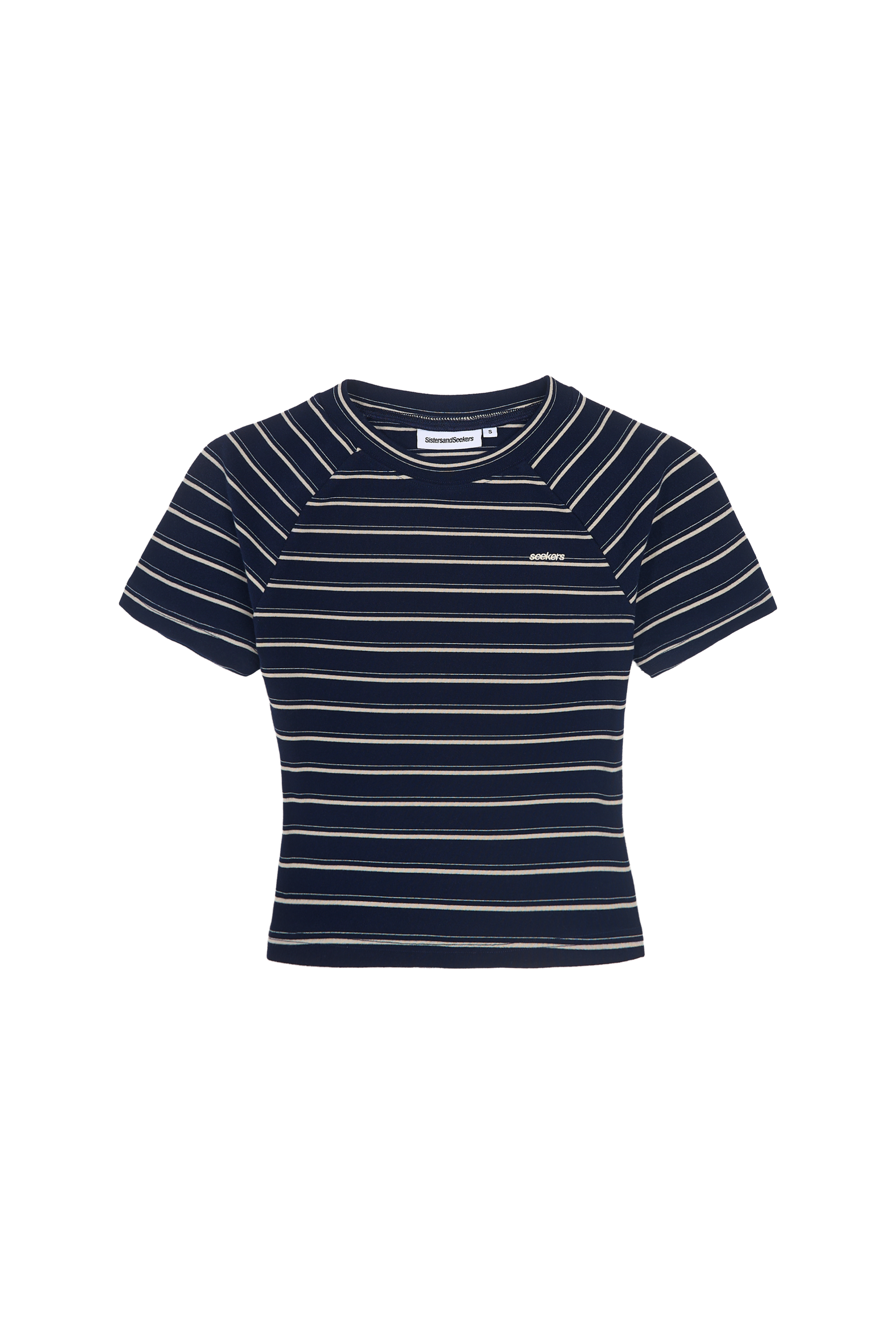 Wilma Soft Cap Sleeve Top in Navy